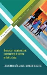 Cover von Democracia y reconfiguraciones contemporáneas del derecho en América Latina.