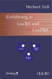 Cover von Einführung in LuaTeX und LuaLaTeX