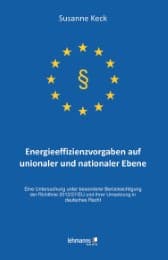 Cover von Energieeffizienzvorgaben auf unionaler und nationaler Ebene