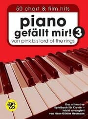 Cover von Piano gefällt mir! 3 - 50 Chart und Film Hits