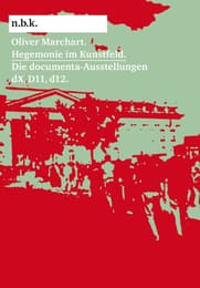 Cover von n.b.k. Oliver Marchart - Hegemonie im Kunstfeld