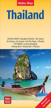 Cover von Nelles Map Landkarte Thailand