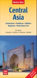 Cover von Nelles Map Landkarte Central Asia - Zentralasien - Asie centrale - Asia Central