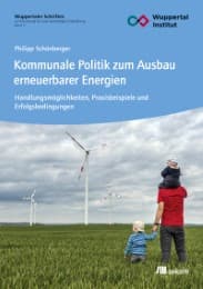 Cover von Kommunale Politik zum Ausbau erneuerbarer Energien