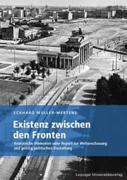 Cover von Existenz zwischen den Fronten