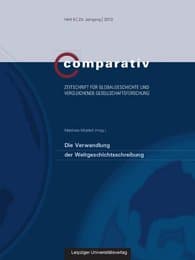 Cover von Die Verwandlung der Weltgeschichtsschreibung