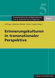 Cover von Erinnerungskulturen in transnationaler Perspektive/Memory Cultures in Transnational Perspective