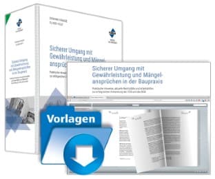 Cover von Sicherer Umgang mit Gewährleistung und Mängelansprüchen in der Baupraxis