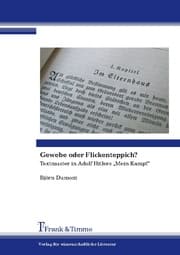 Cover von Gewebe oder Flickenteppich?