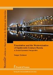 Cover von Translation and the Westernization of Eighteenth-Century Russia