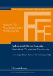 Cover von Fachsprache(n) in der Romania