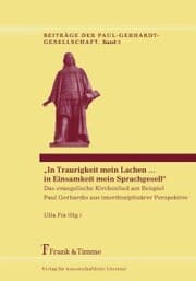 Cover von 'In Traurigkeit mein Lachen ... in Einsamkeit mein Sprachgesell'