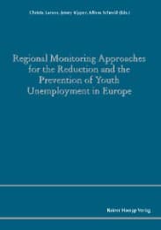 Cover von Regional Monitoring Approaches for the Reduction and the Prevention of Youth Unemployment in Europe