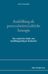Cover von Ausbildung als personalwirtschaftliche Strategie
