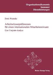 Cover von Arbeitnehmerpräferenzen für einen internationalen Mitarbeitereinsatz