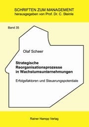 Cover von Strategische Reorganisationsprozesse in Wachstumsunternehmungen