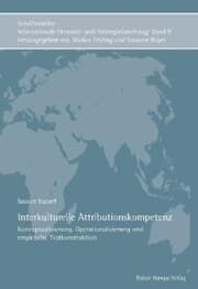 Cover von Interkulturelle Attributionskompetenz