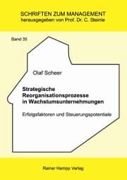 Cover von Strategische Reorganisationsprozesse in Wachstumsunternehmungen