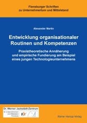 Cover von Entwicklung organisationaler Routinen und Kompetenzen
