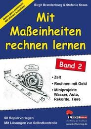 Cover von Mit Maßeinheiten rechnen lernen - Band 2
