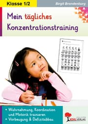 Cover von Mein tägliches Konzentrationstraining / Klasse 1-2