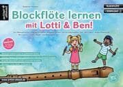 Cover von Blockflöte lernen mit Lotti & Ben!