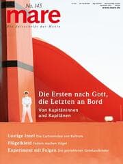 Cover von mare 145 - Von Kapitäninnen und Kapitänen