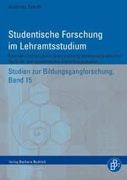 Cover von Studentische Forschung im Lehramtsstudium