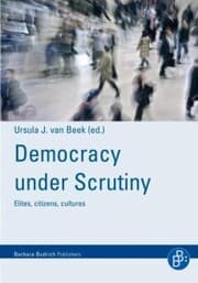 Cover von Democracy under scrutiny