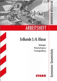 Cover von Arbeitsheft Gymnasium Nordrhein-Westfalen - Erdkunde 5./6. Klasse