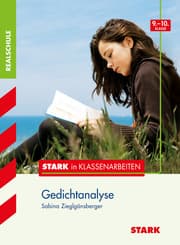 Cover von STARK in Klassenarbeiten - Realschule - Gedichtanalyse 9./10. Klasse