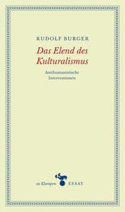 Cover von Das Elend des Kulturalismus
