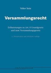 Cover von Versammlungsrecht