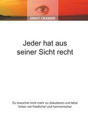Cover von Jeder hat aus seiner Sicht recht