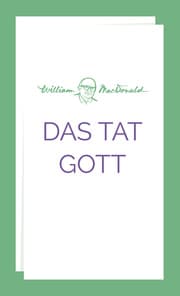 Cover von Das tat Gott