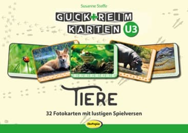 Cover von Guck-Reim-Karten U3 - Tiere
