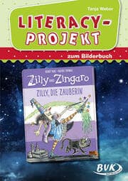 Cover von Literacy-Projekt zum Bilderbuch Korky Paul/Valerie Thomas: 'Zilly und Zingaro: Zilly, die Zauberin'
