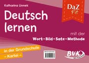 Cover von Deutsch lernen mit der Wort-Bild-Satz-Methode in der Grundschule - Kartei