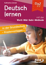 Cover von Deutsch lernen mit der Wort-Bild-Satz-Methode in der Grundschule - Kopiervorlagen