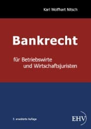 Cover von Bankrecht für Betriebswirte und Wirtschaftsjuristen