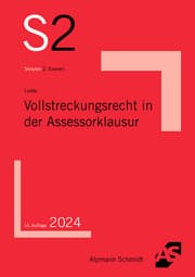 Cover von Vollstreckungsrecht in der Assessorklausur