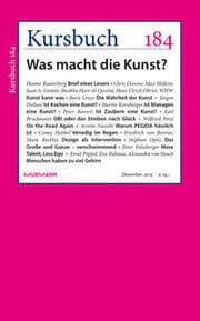 Cover von Kursbuch 184