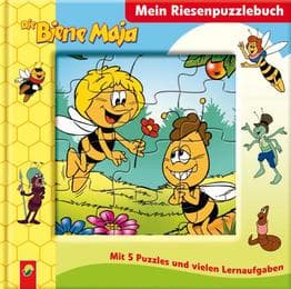 Cover von Mein Riesenpuzzlebuch: Die Biene Maja