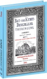 Cover von Bau- und Kunstdenkmäler Thüringens - Amtsgerichtsbezirk Tonna 1891