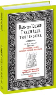Cover von Ämter APOLDA und BUTTSTÄDT 1892. Bau- und Kunstdenkmäler Thüringens.
