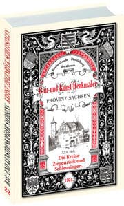 Cover von Bau- und Kunstdenkmäler der Kreise SCHLEUSINGEN und ZIEGENRÜCK 1901