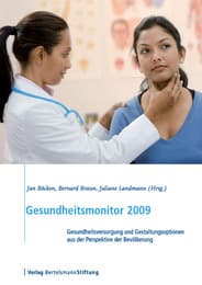 Cover von Gesundheitsmonitor 2009