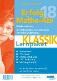 Cover von Erfolg im Mathe-Abi 2018 Lernpaket 'Klassik' Niedersachsen