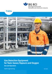 Cover von T 021e Gas Detection Equipment for Toxic Gases, Vapours and Oxygen