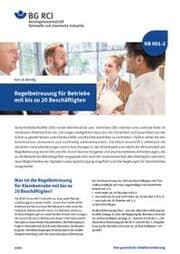 Cover von KB 001-2 Regelbetreuung für Betriebe mit bis zu 20 Beschäftigen